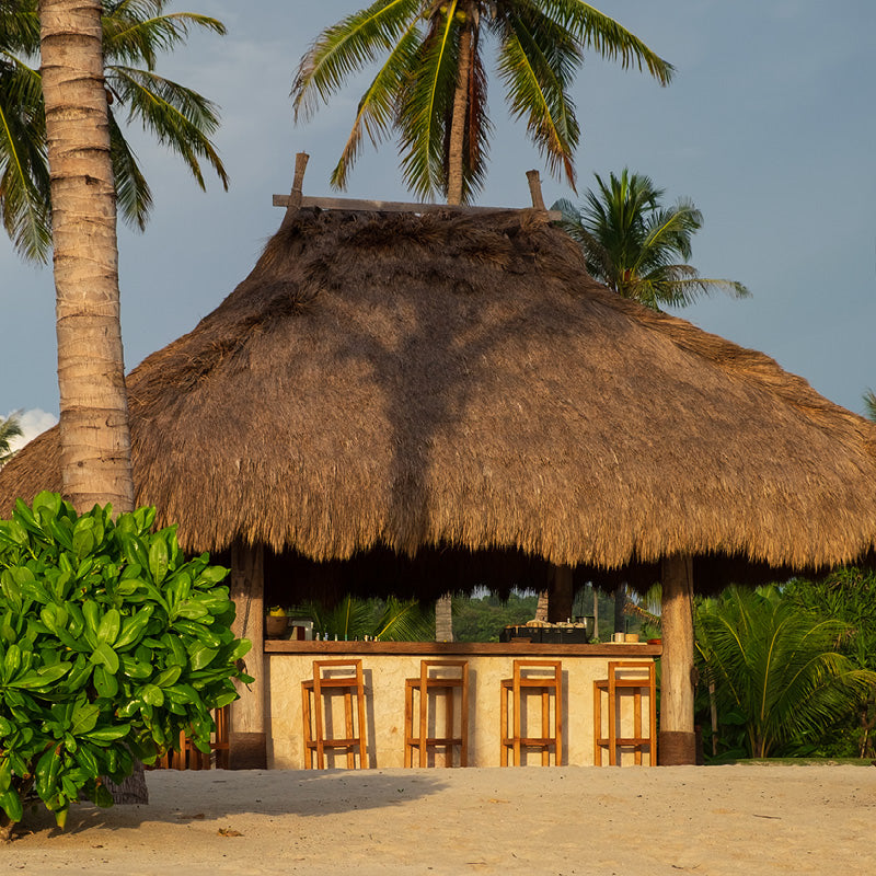 A beach bar on Sumba Island