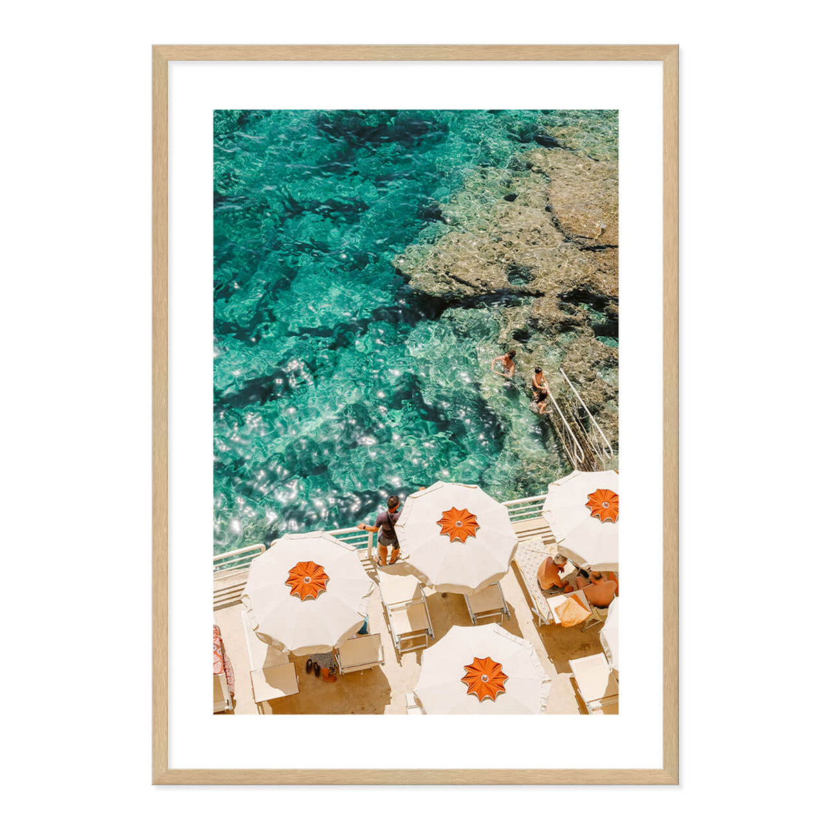 Under the Umbrellas Print