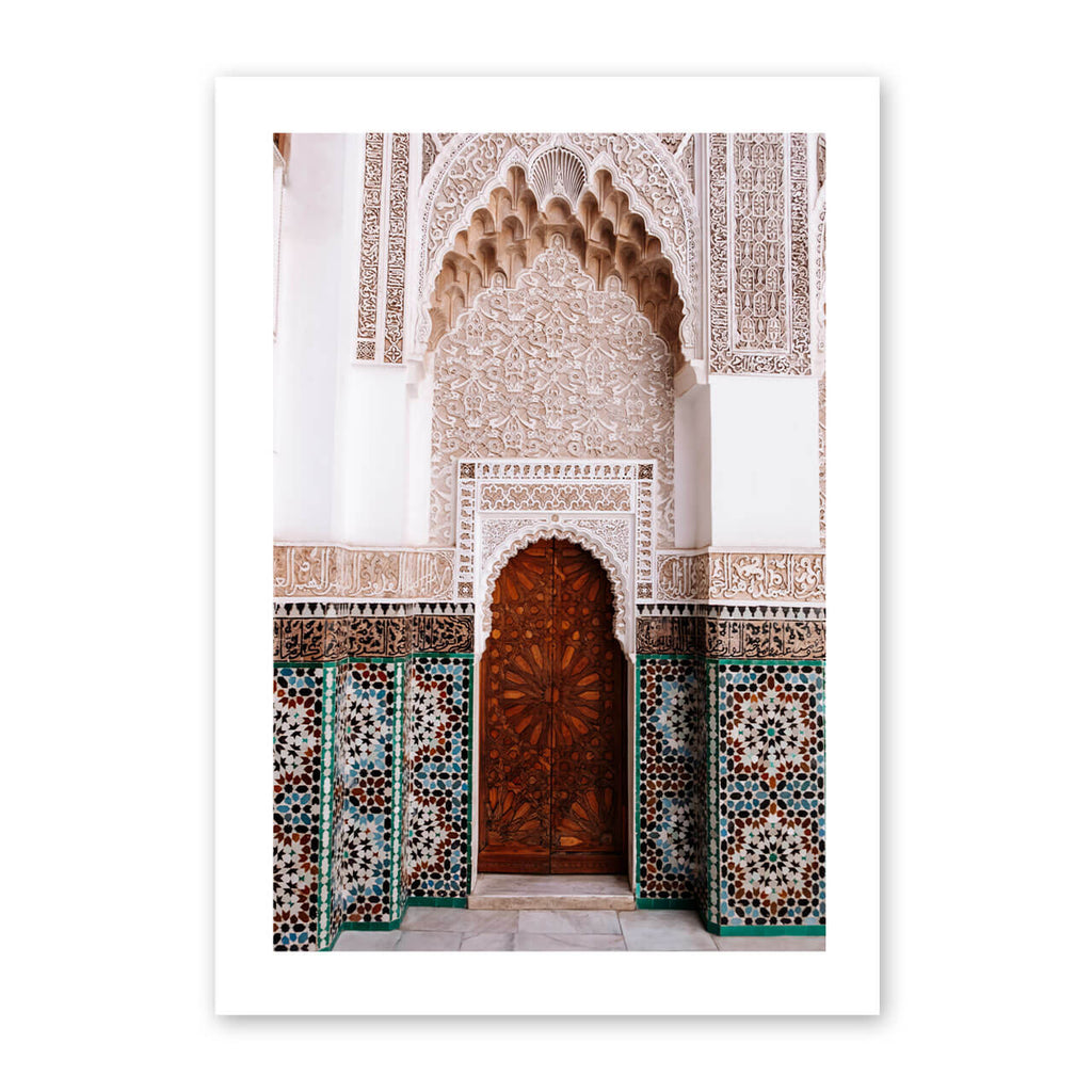 Moroccan Door Print