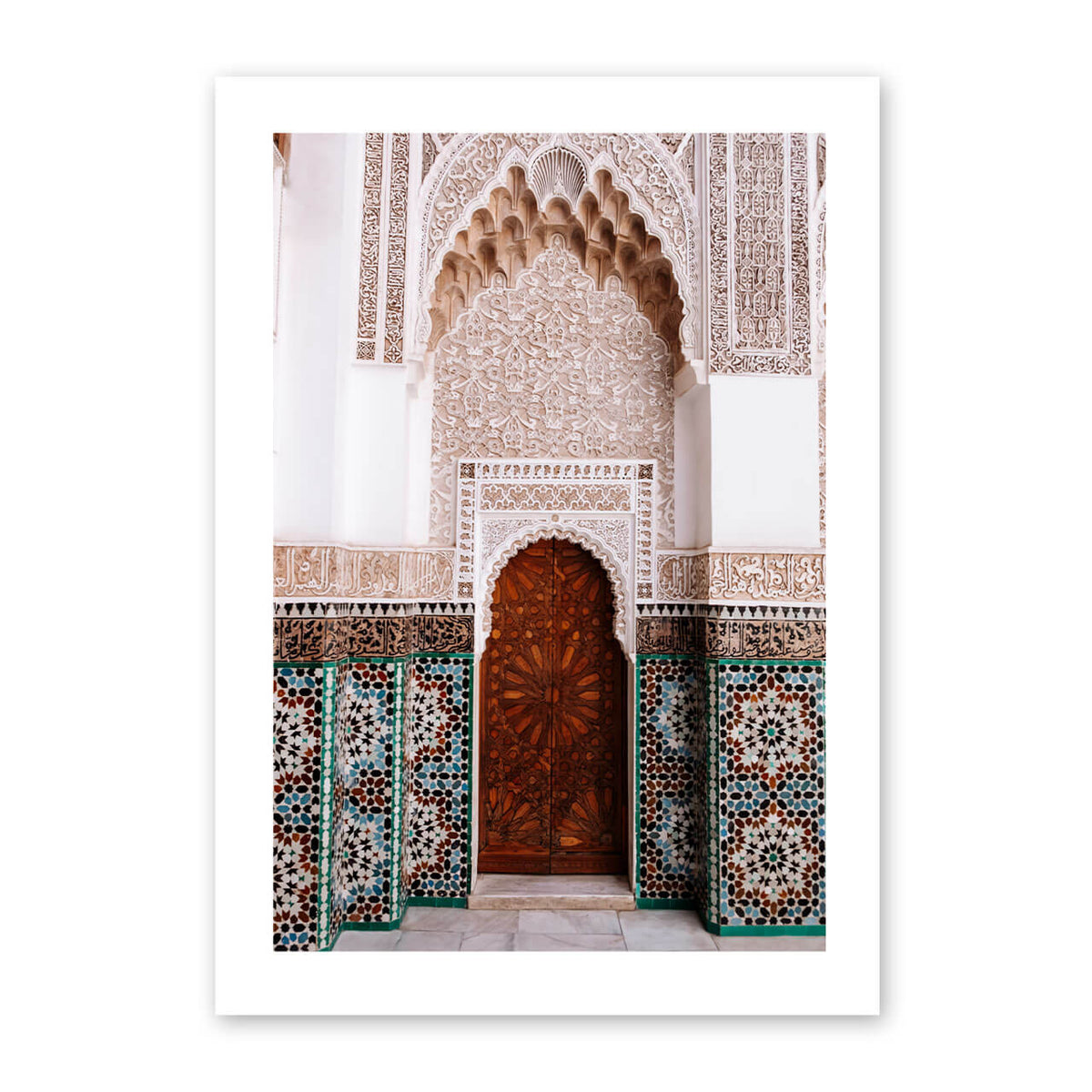 Moroccan Door Print