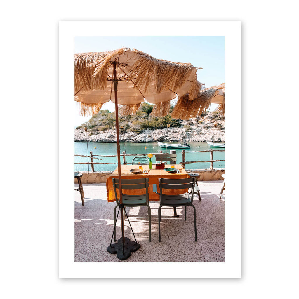 Lunch with a View Print