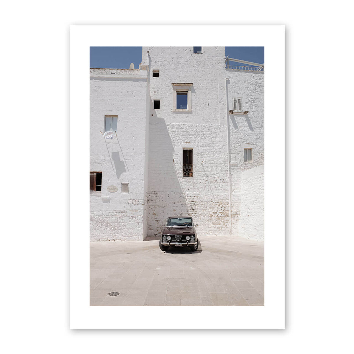 Ostuni and Automobiles Print