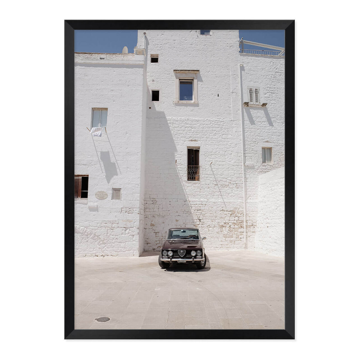 Ostuni and Automobiles Print