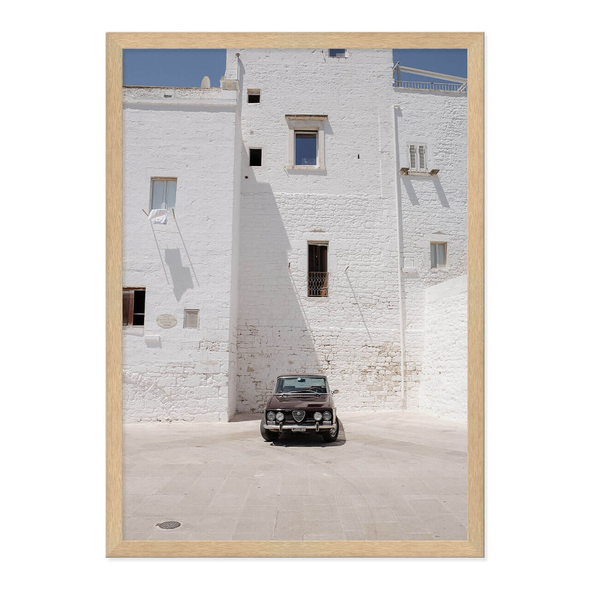 Ostuni and Automobiles Print