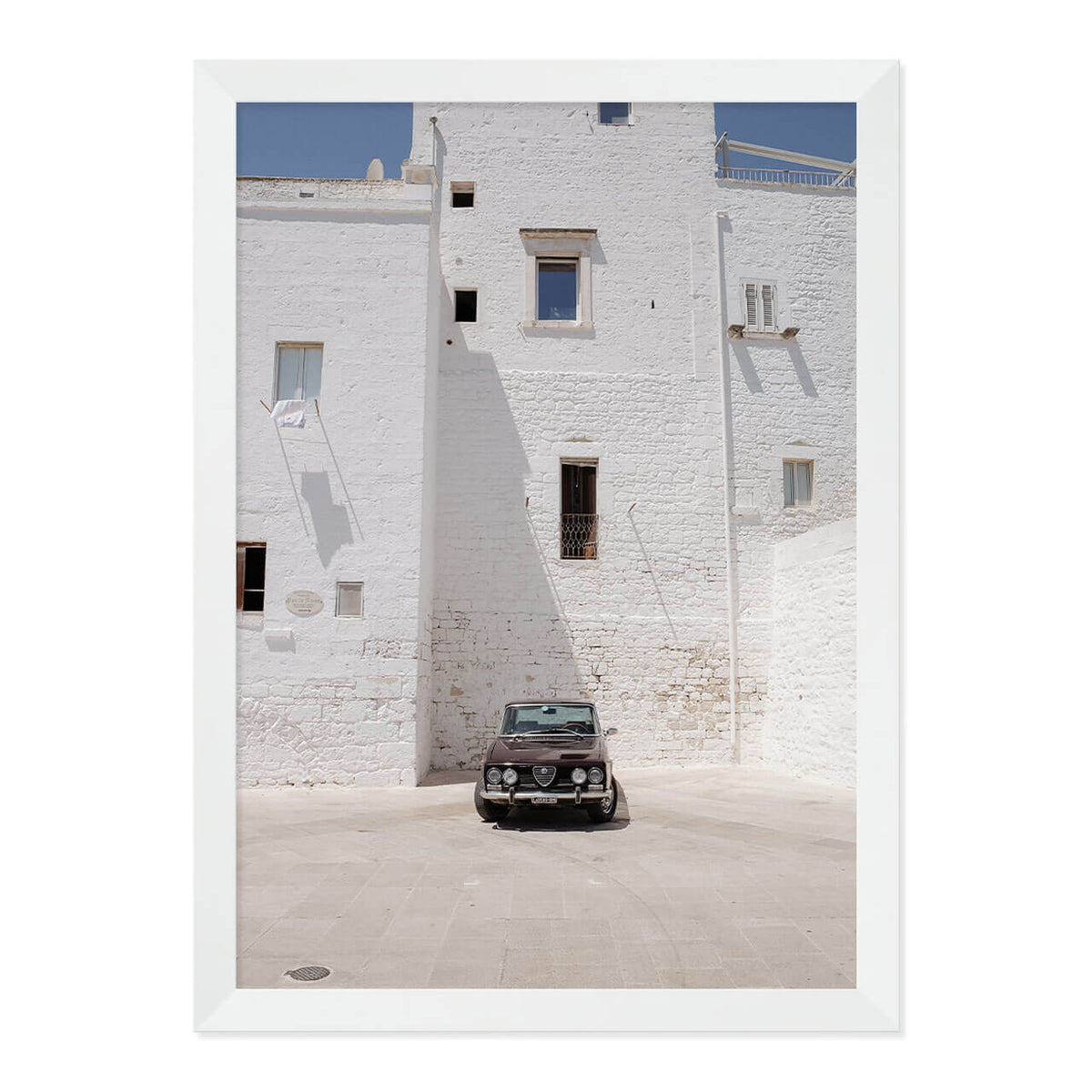 Ostuni and Automobiles Print