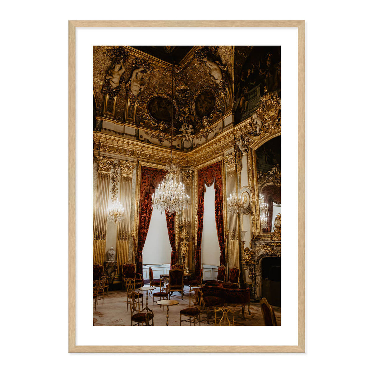 Gilded and Golden Print
