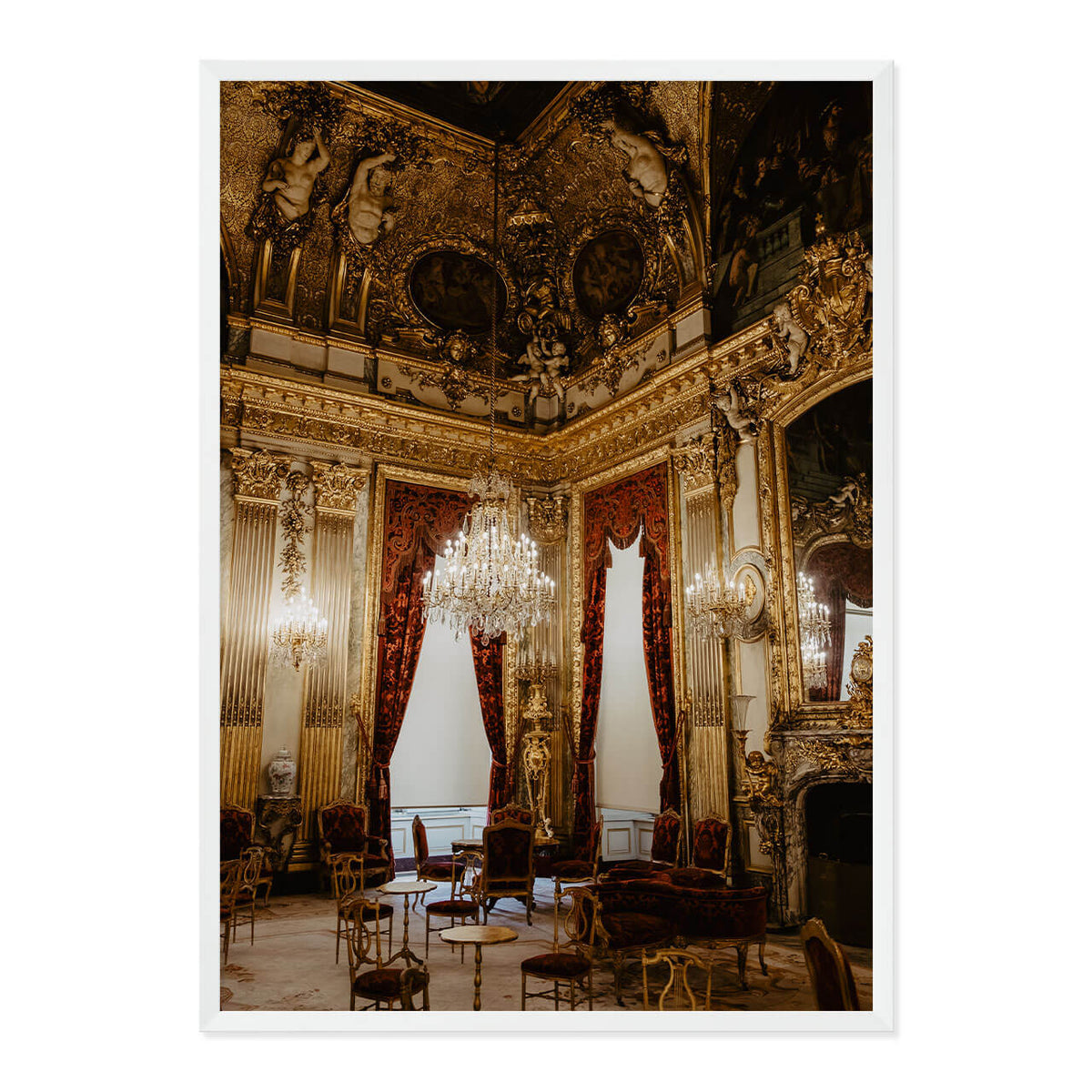 Gilded and Golden Print