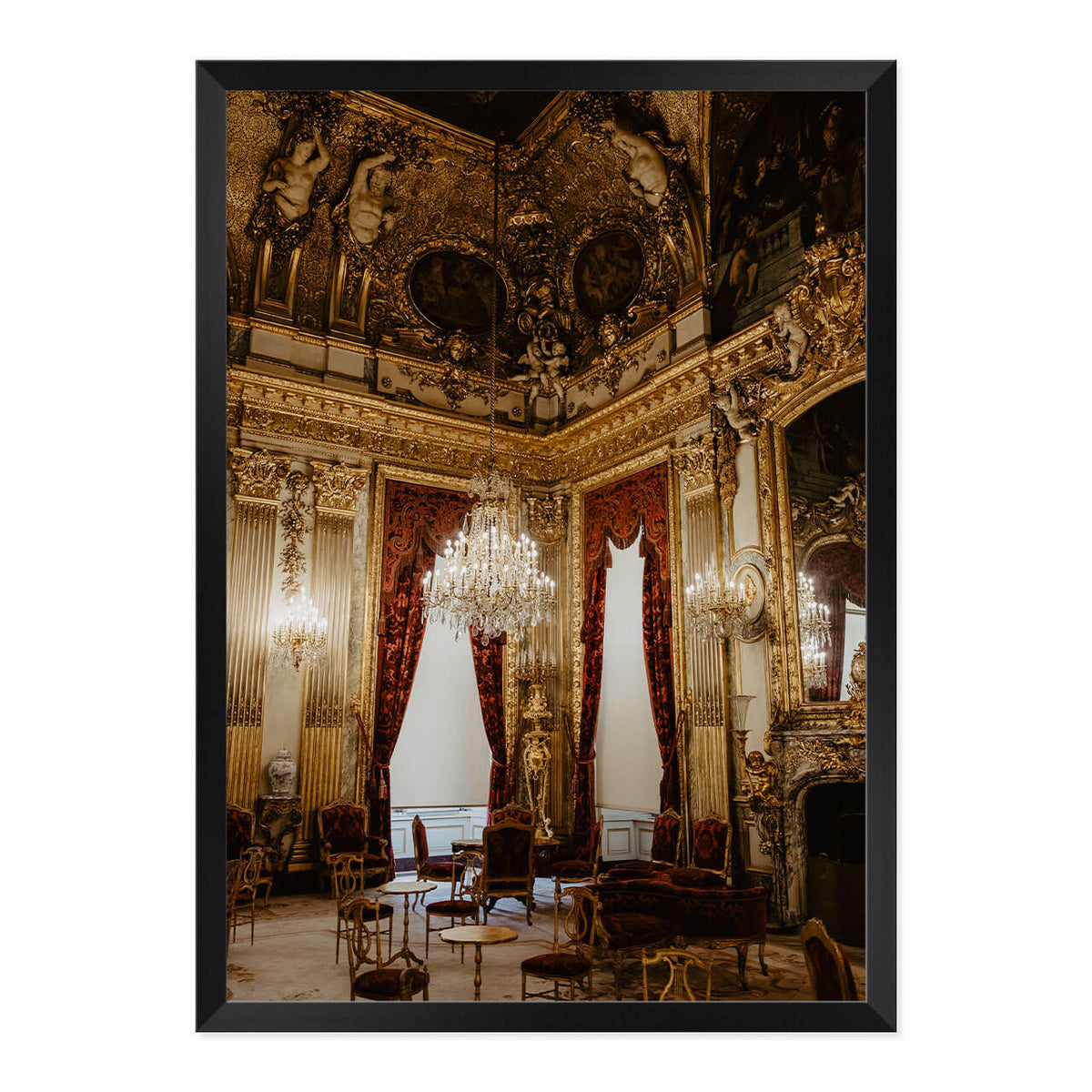 Gilded and Golden Print