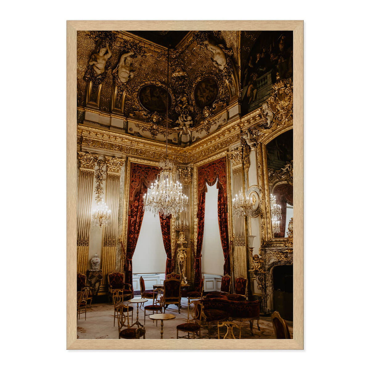 Gilded and Golden Print
