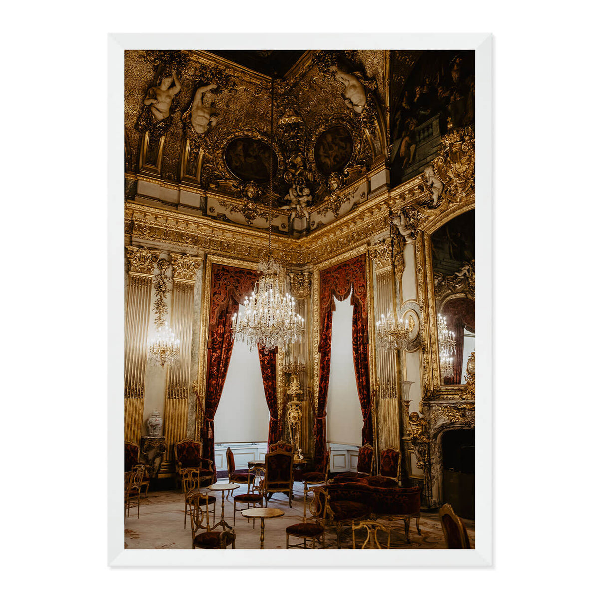 Gilded and Golden Print