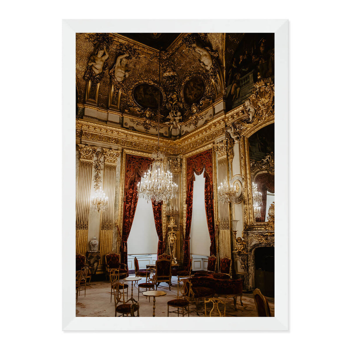 Gilded and Golden Print
