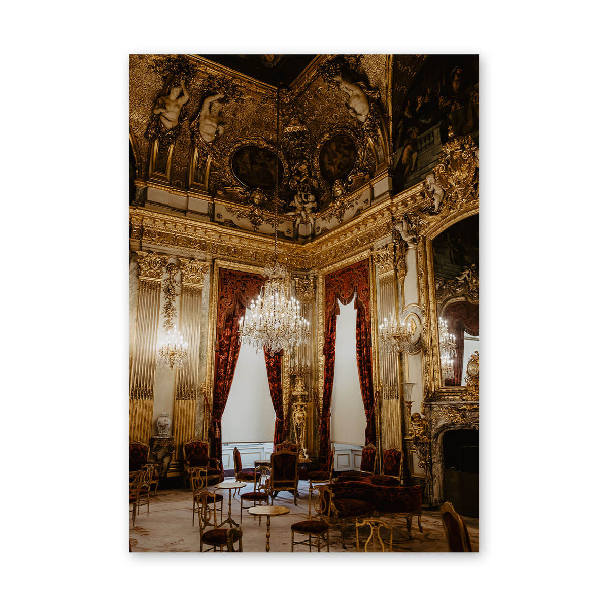 Gilded and Golden Print