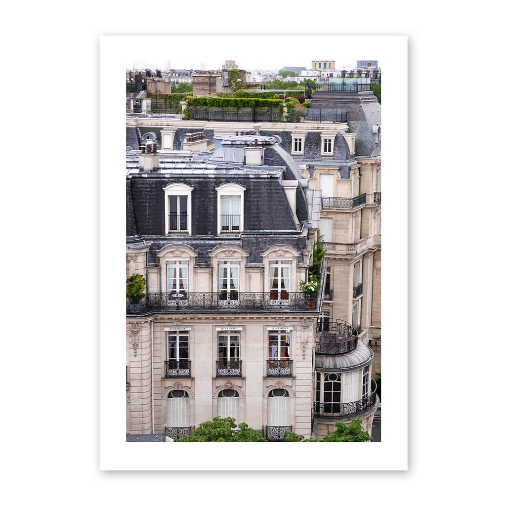 Parisian Rooftops Print