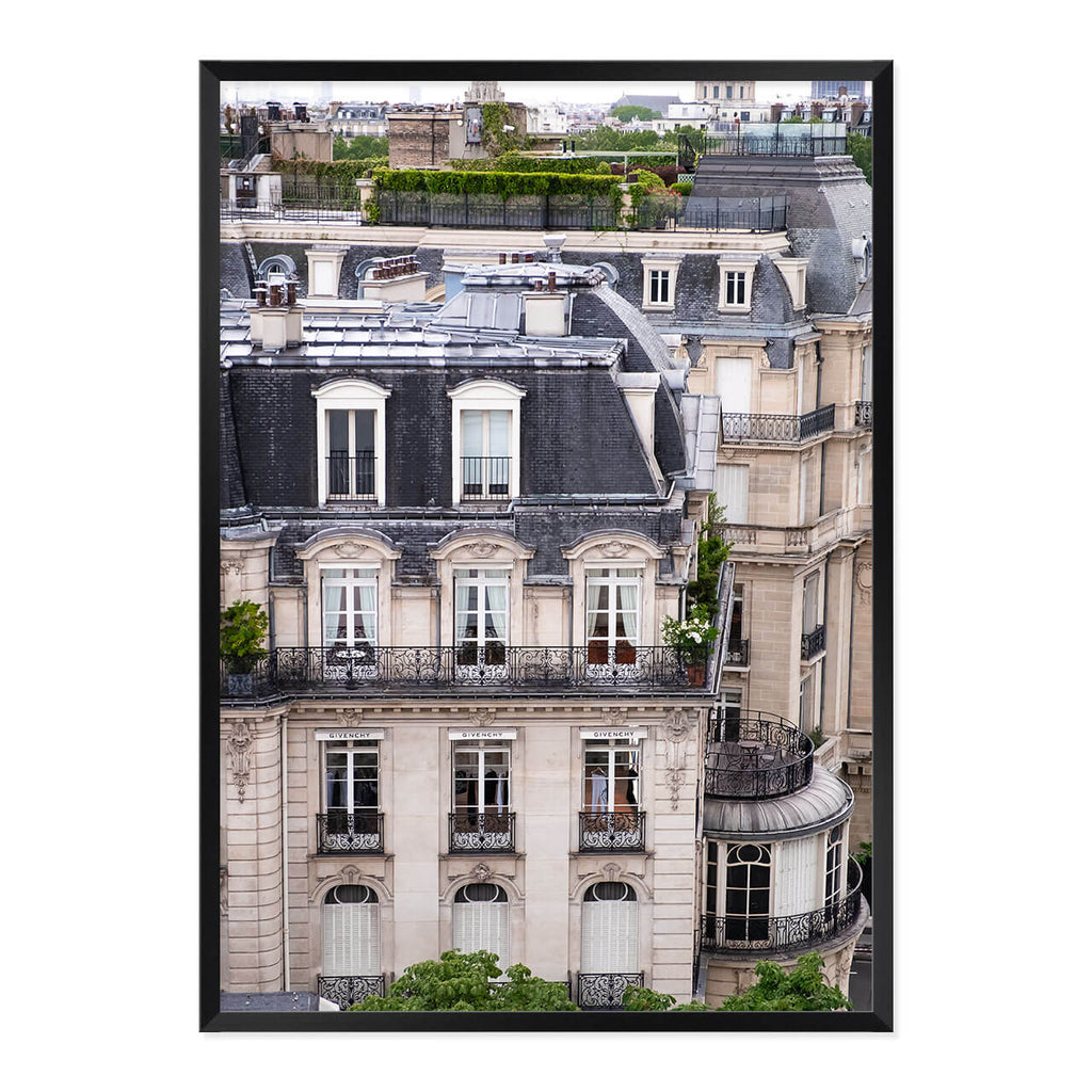 Parisian Rooftops Print