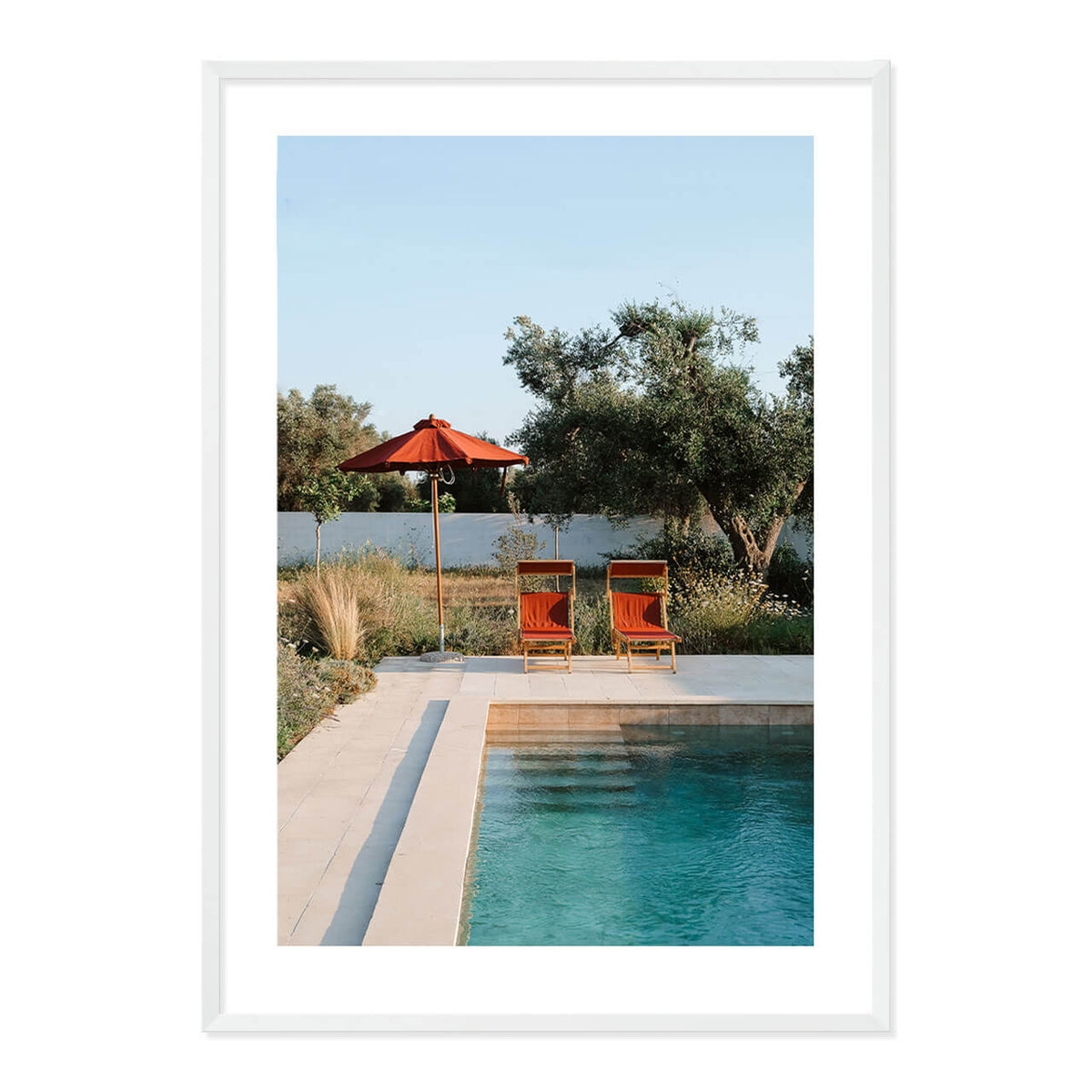 Poolside in Puglia Print