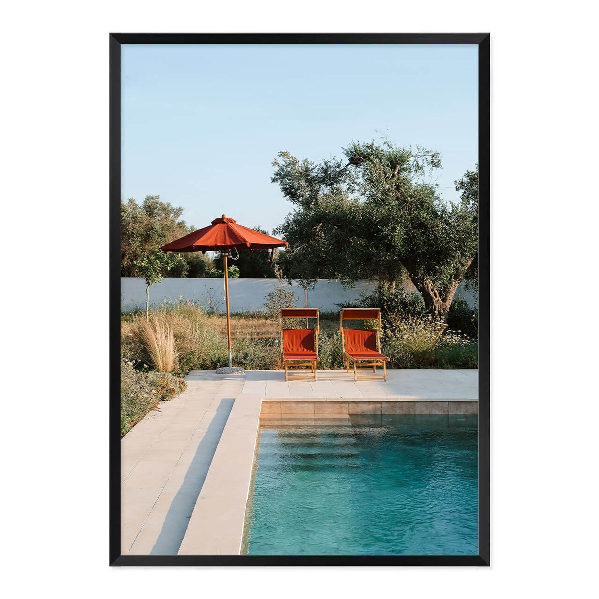 Poolside in Puglia Print