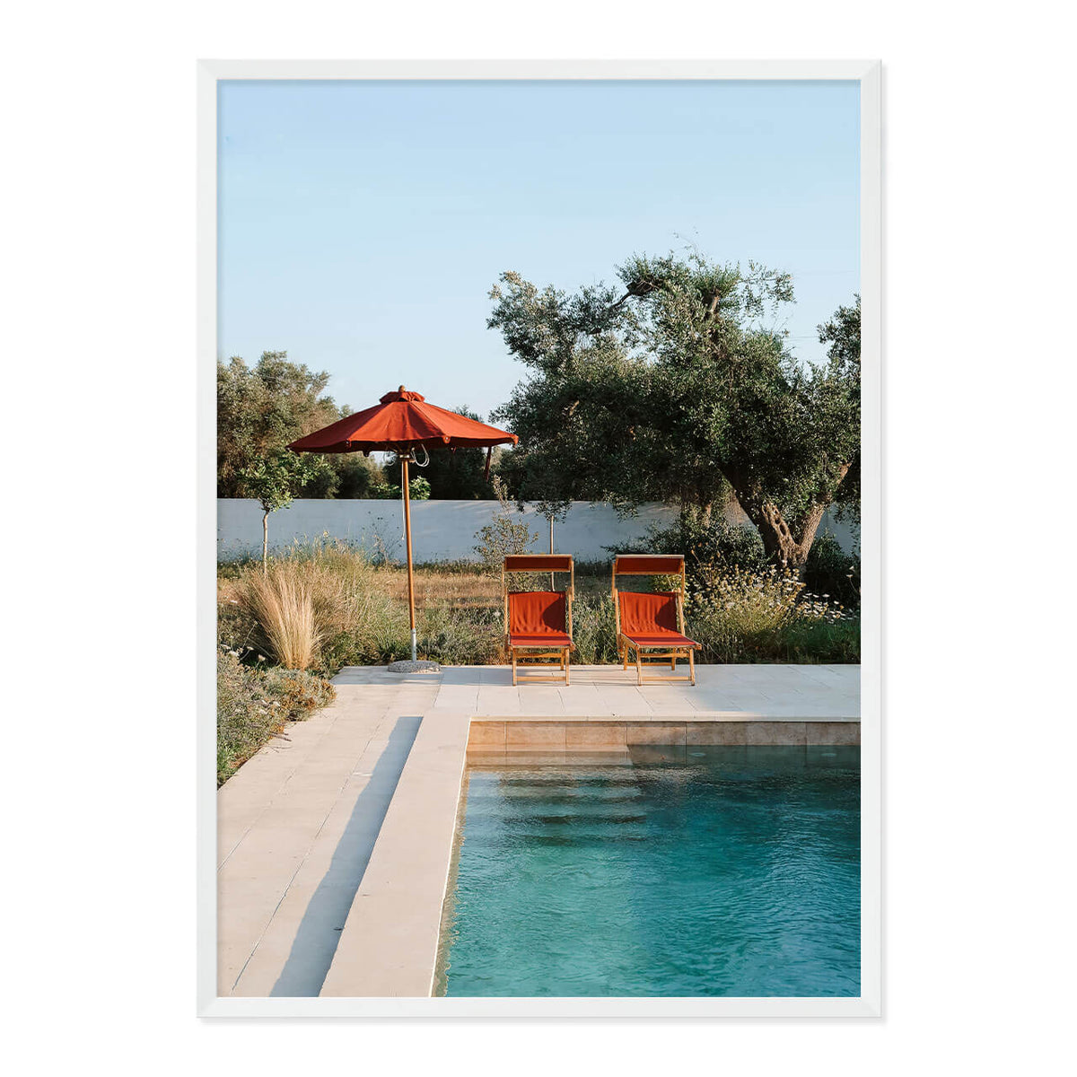 Poolside in Puglia Print
