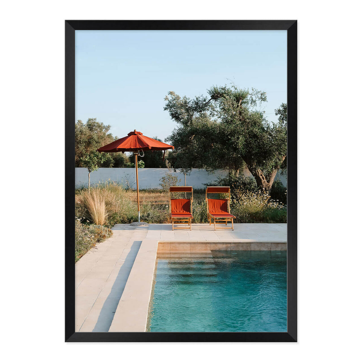 Poolside in Puglia Print