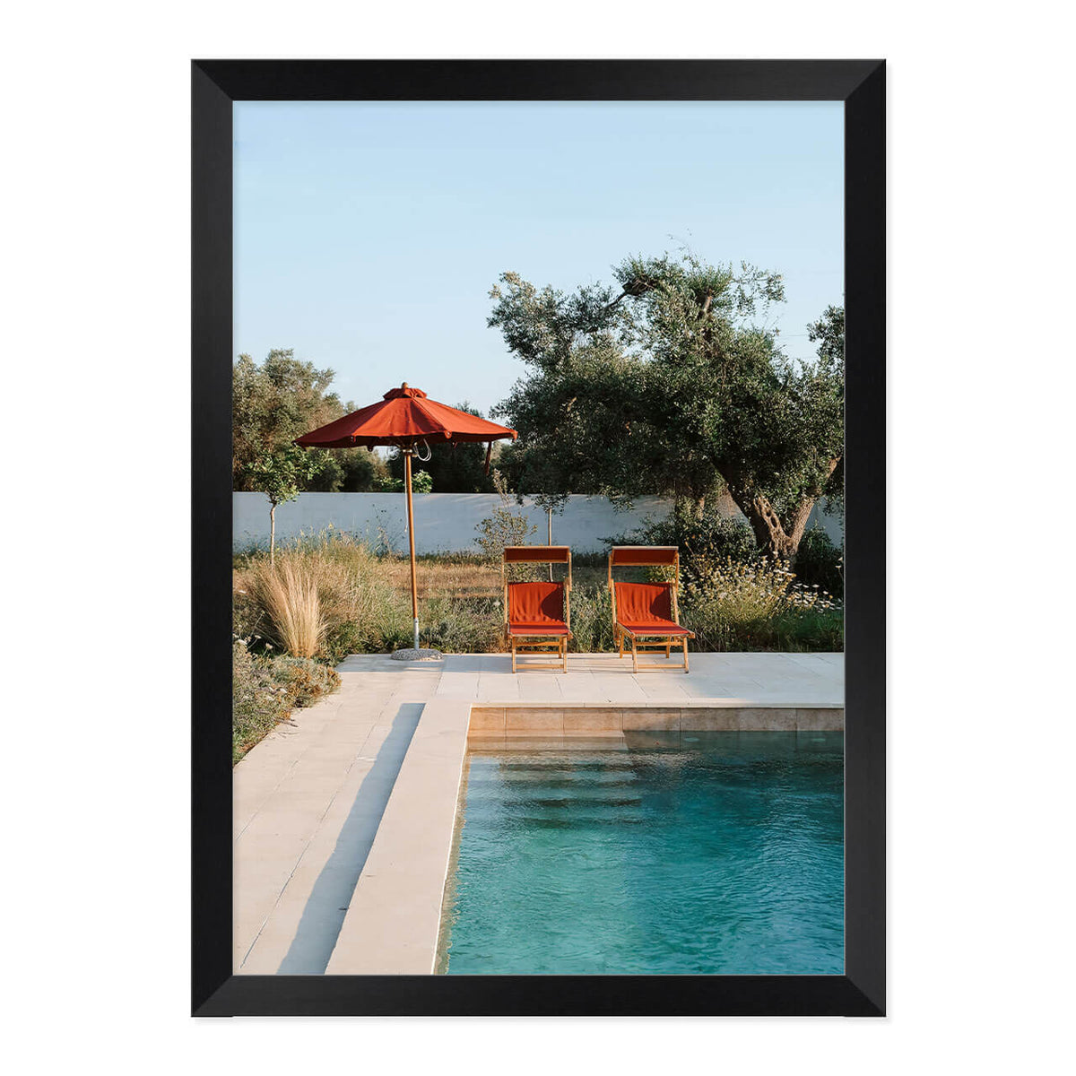 Poolside in Puglia Print