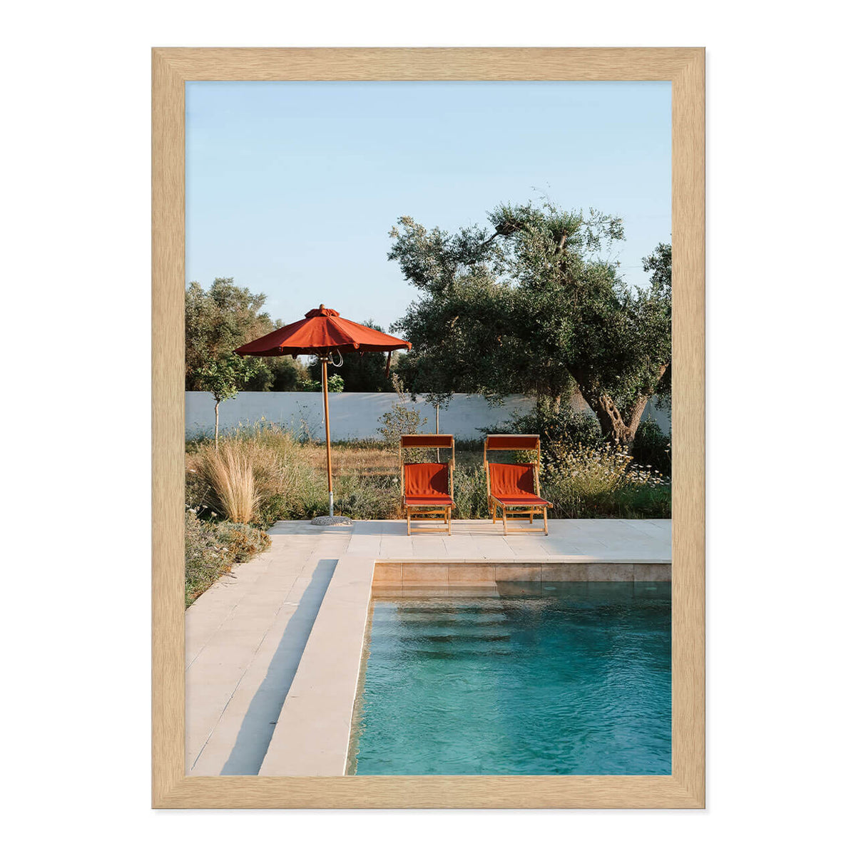 Poolside in Puglia Print
