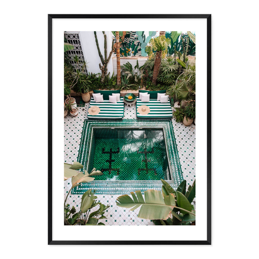 Relaxing Riad Print