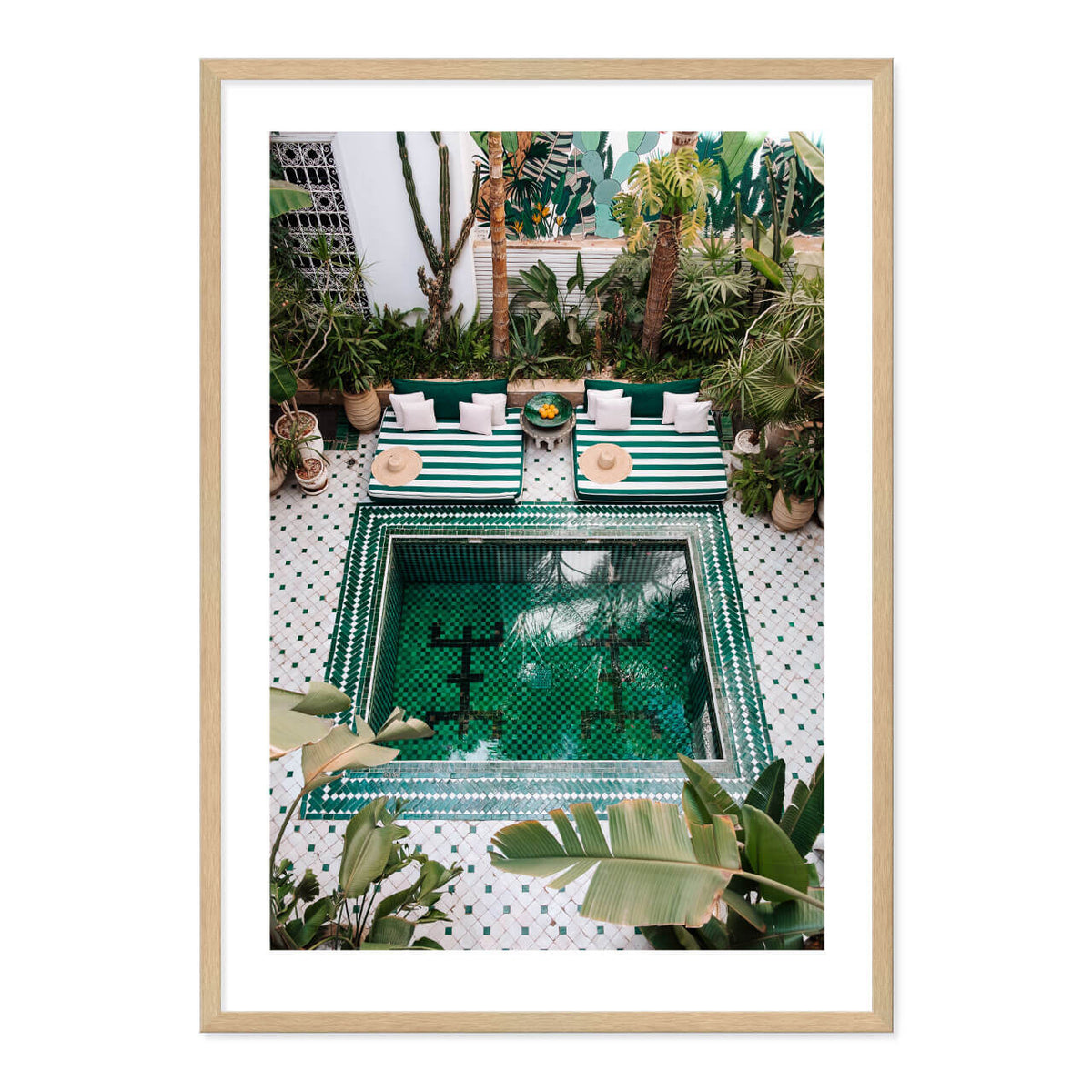 Relaxing Riad Print