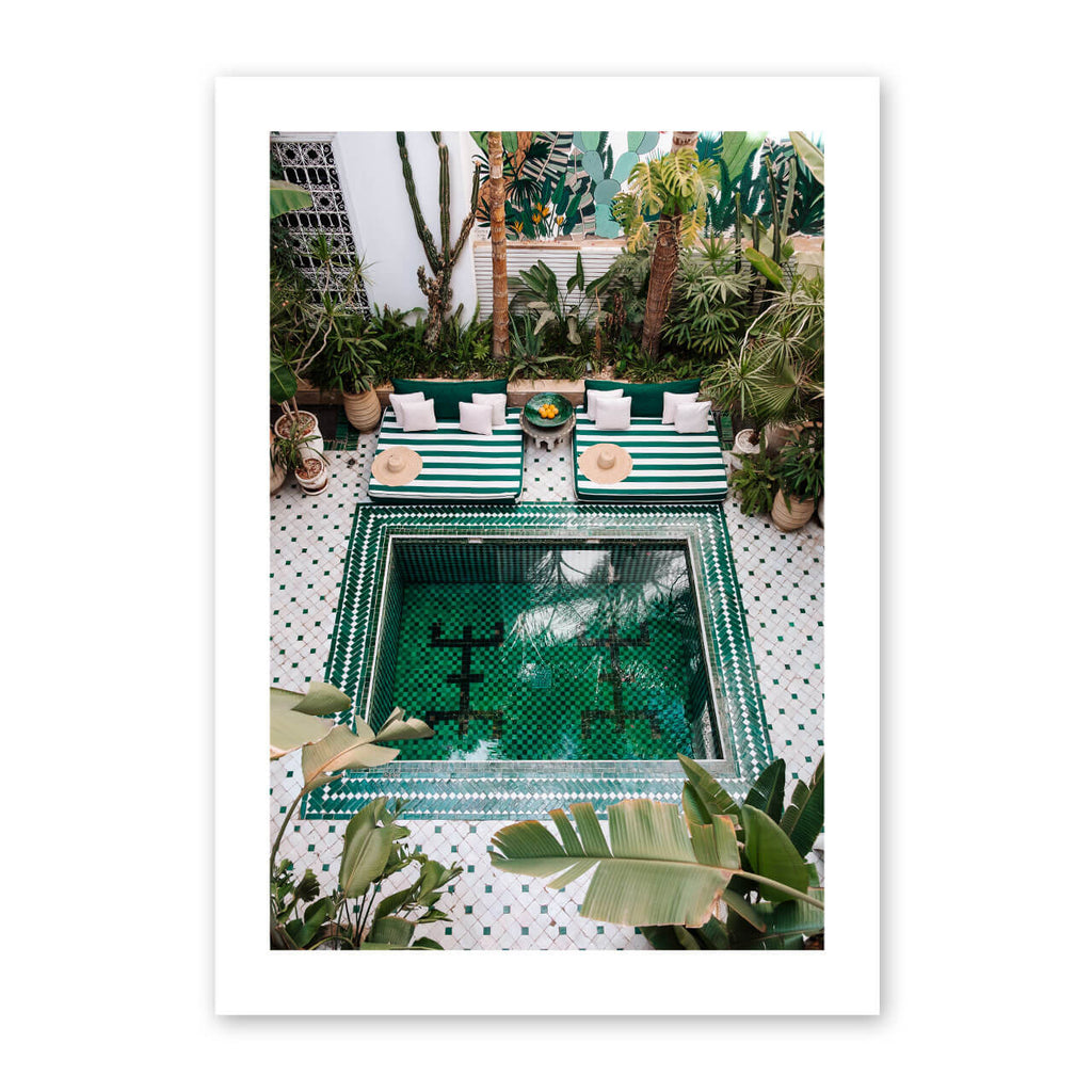 Relaxing Riad Print