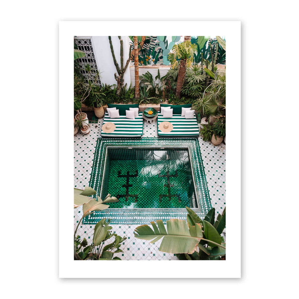Relaxing Riad Print