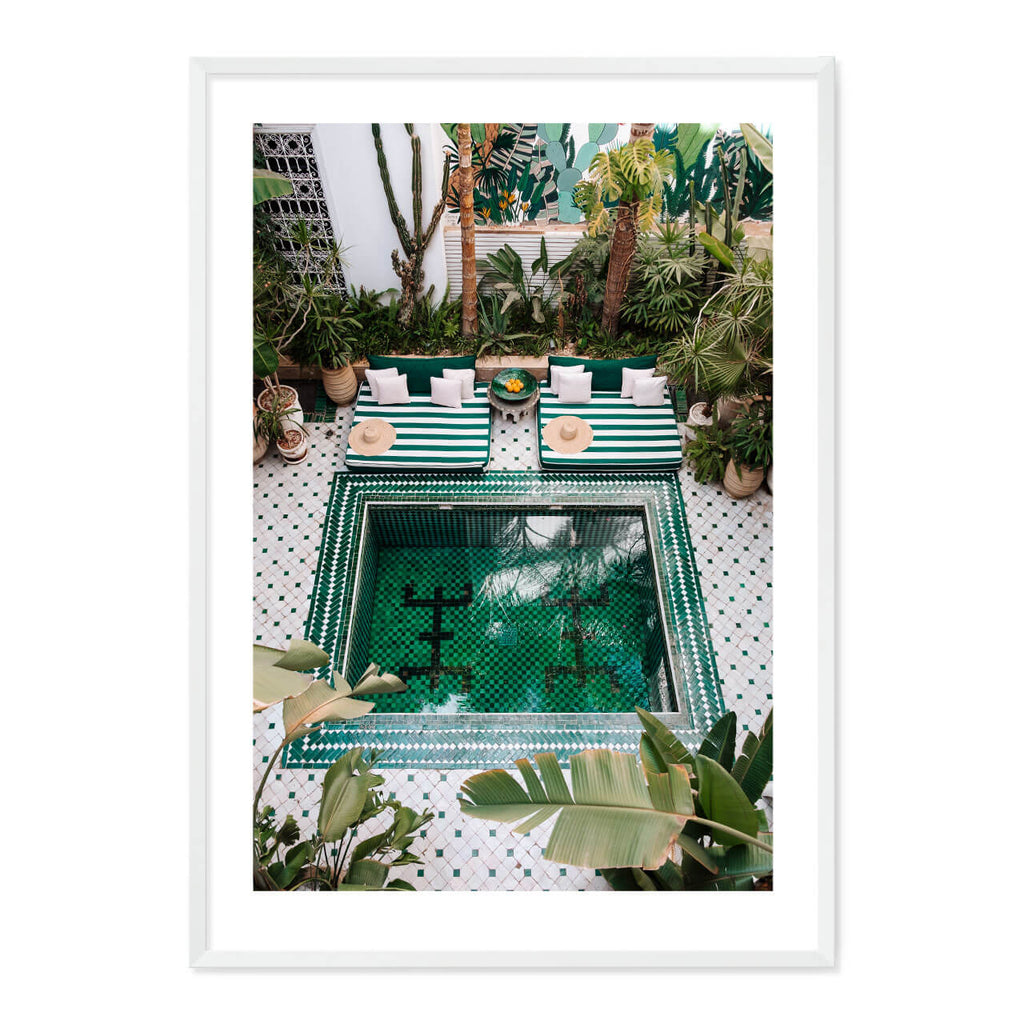 Relaxing Riad Print
