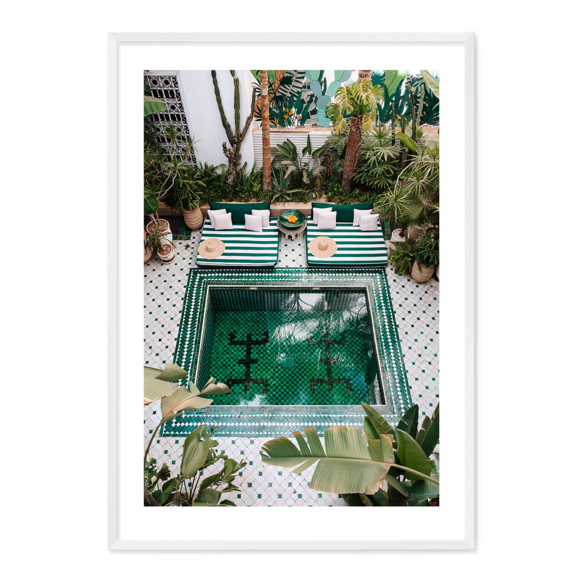 Relaxing Riad Print