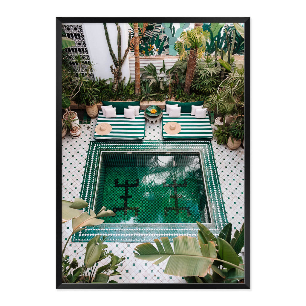 Relaxing Riad Print