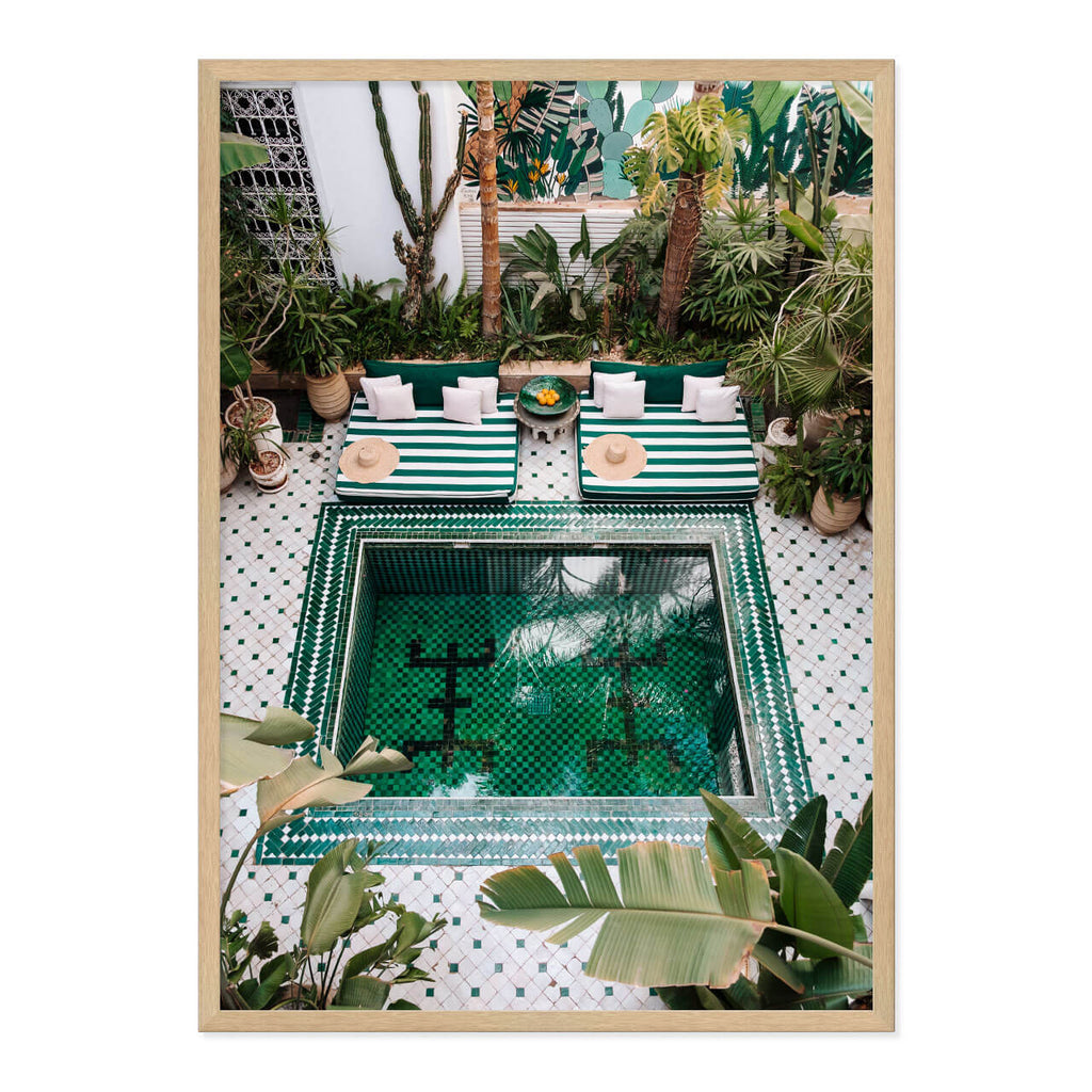 Relaxing Riad Print