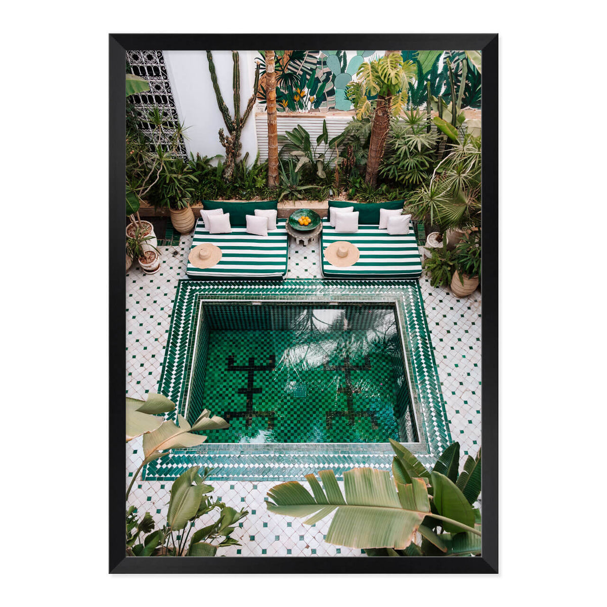 Relaxing Riad Print