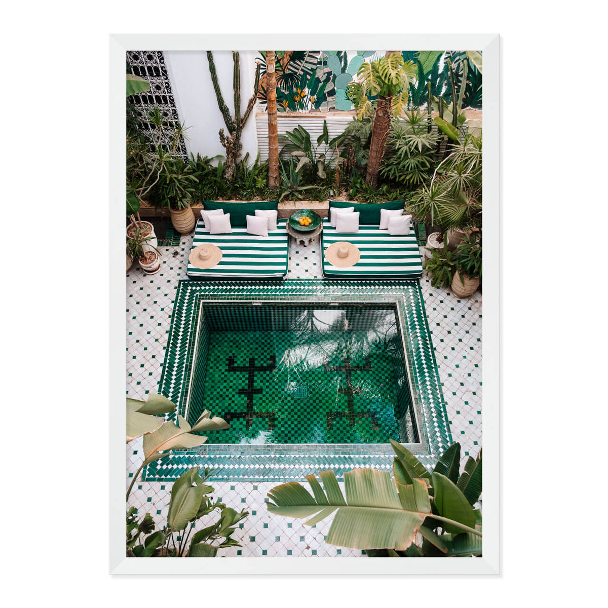 Relaxing Riad Print