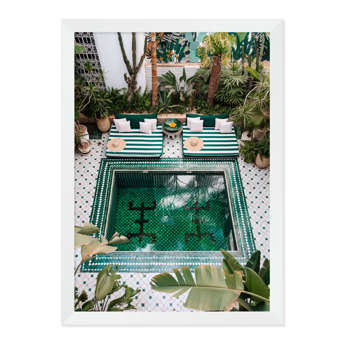 Relaxing Riad Print