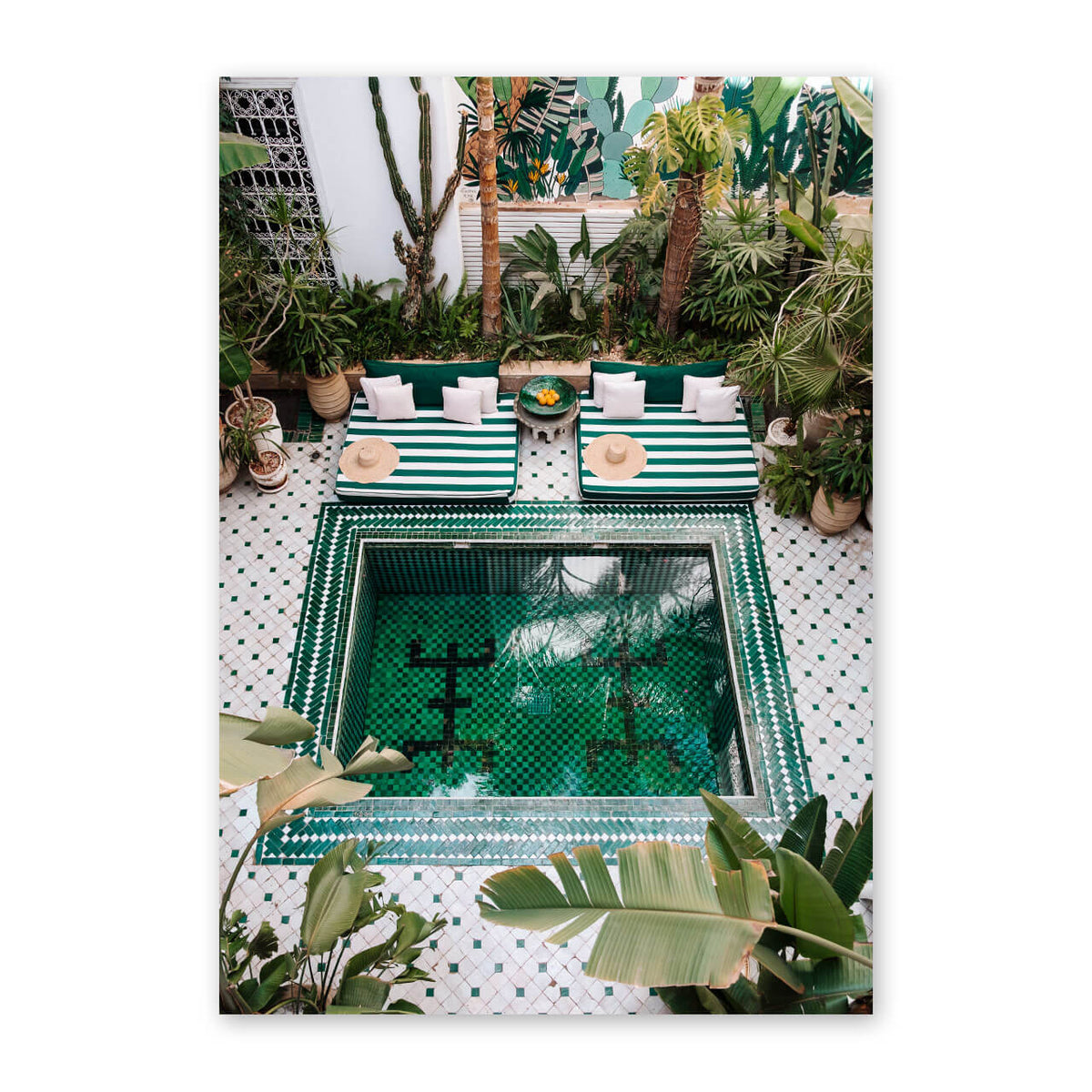 Relaxing Riad Print