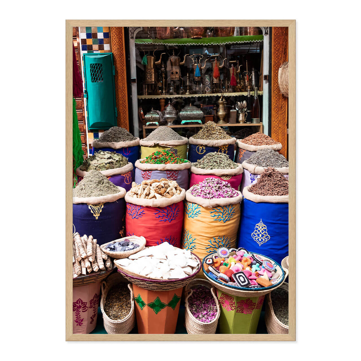 Streetside Spices Print