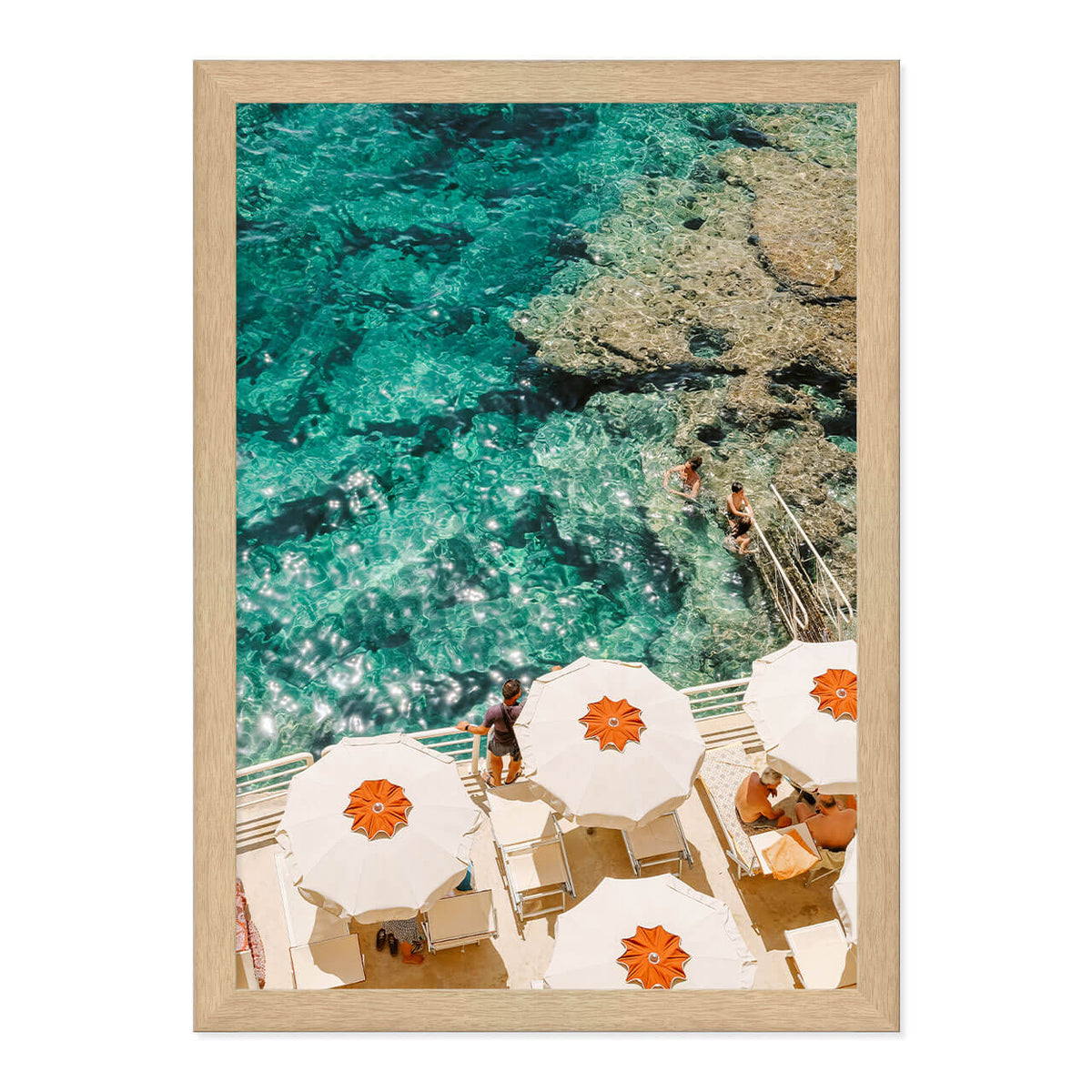 Under the Umbrellas Print