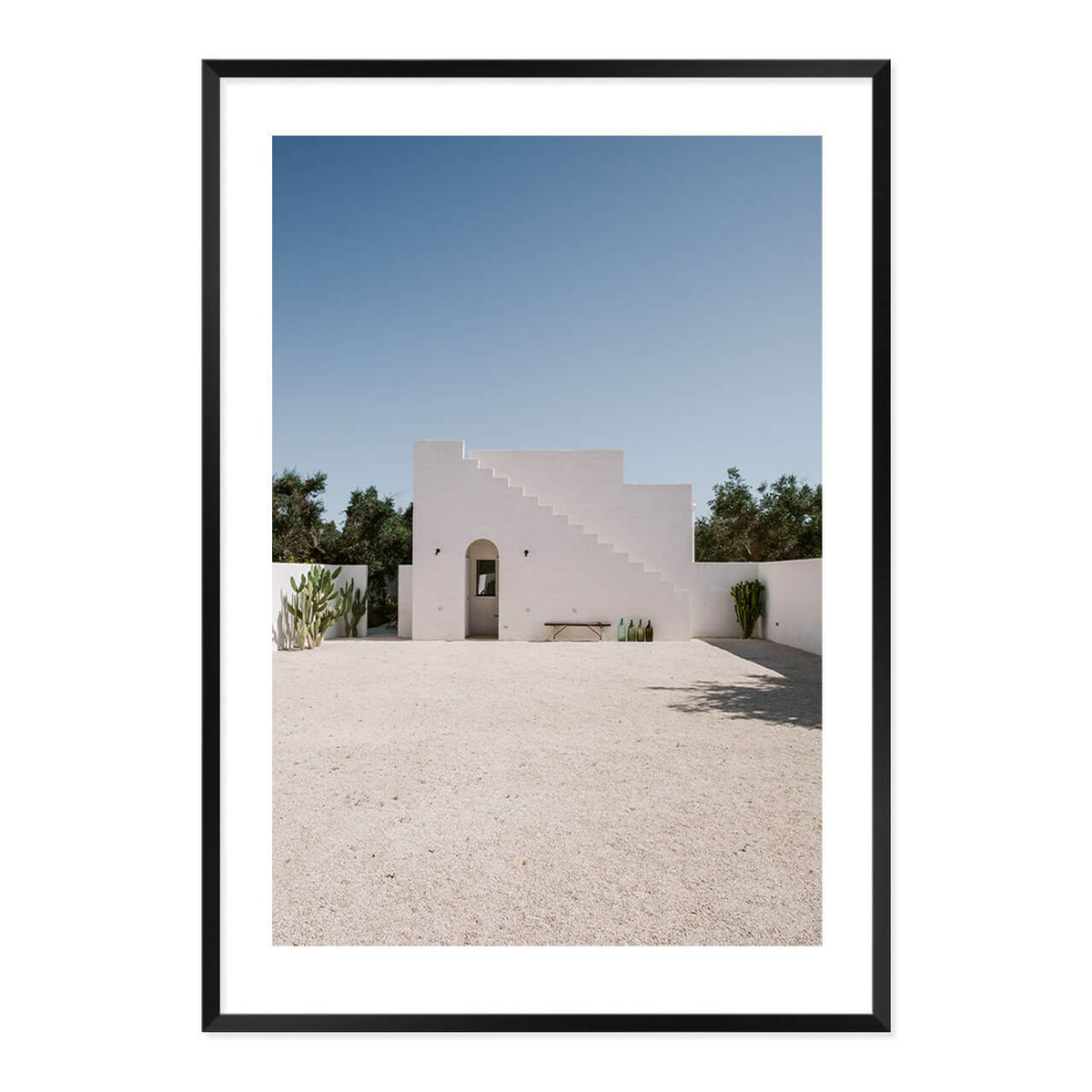 Country Courtyard Print