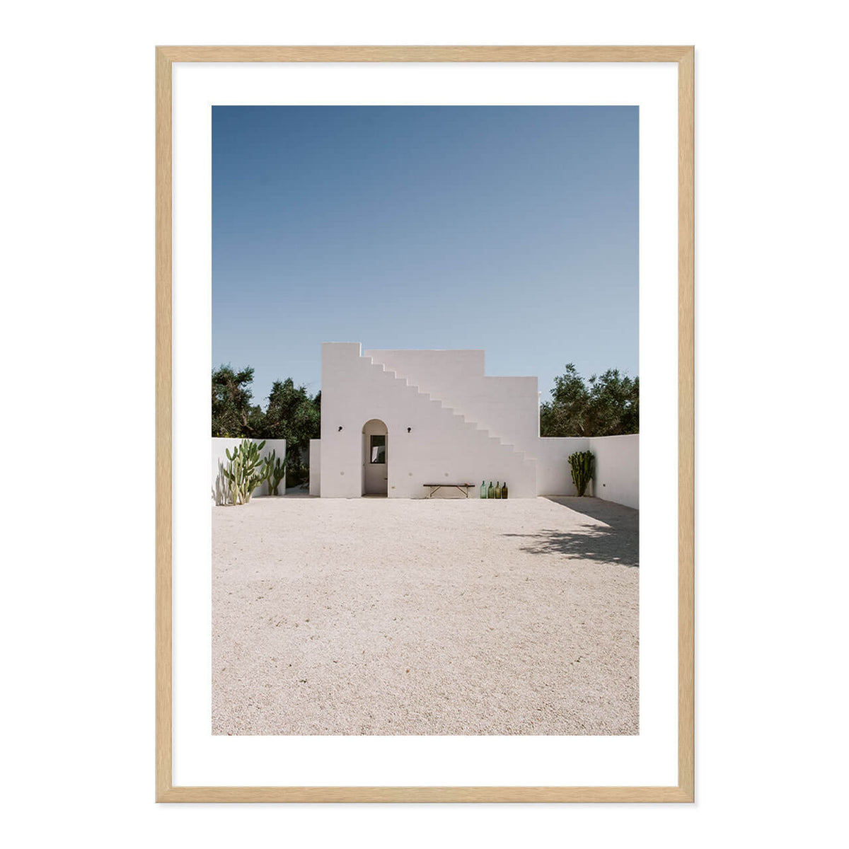 Country Courtyard Print