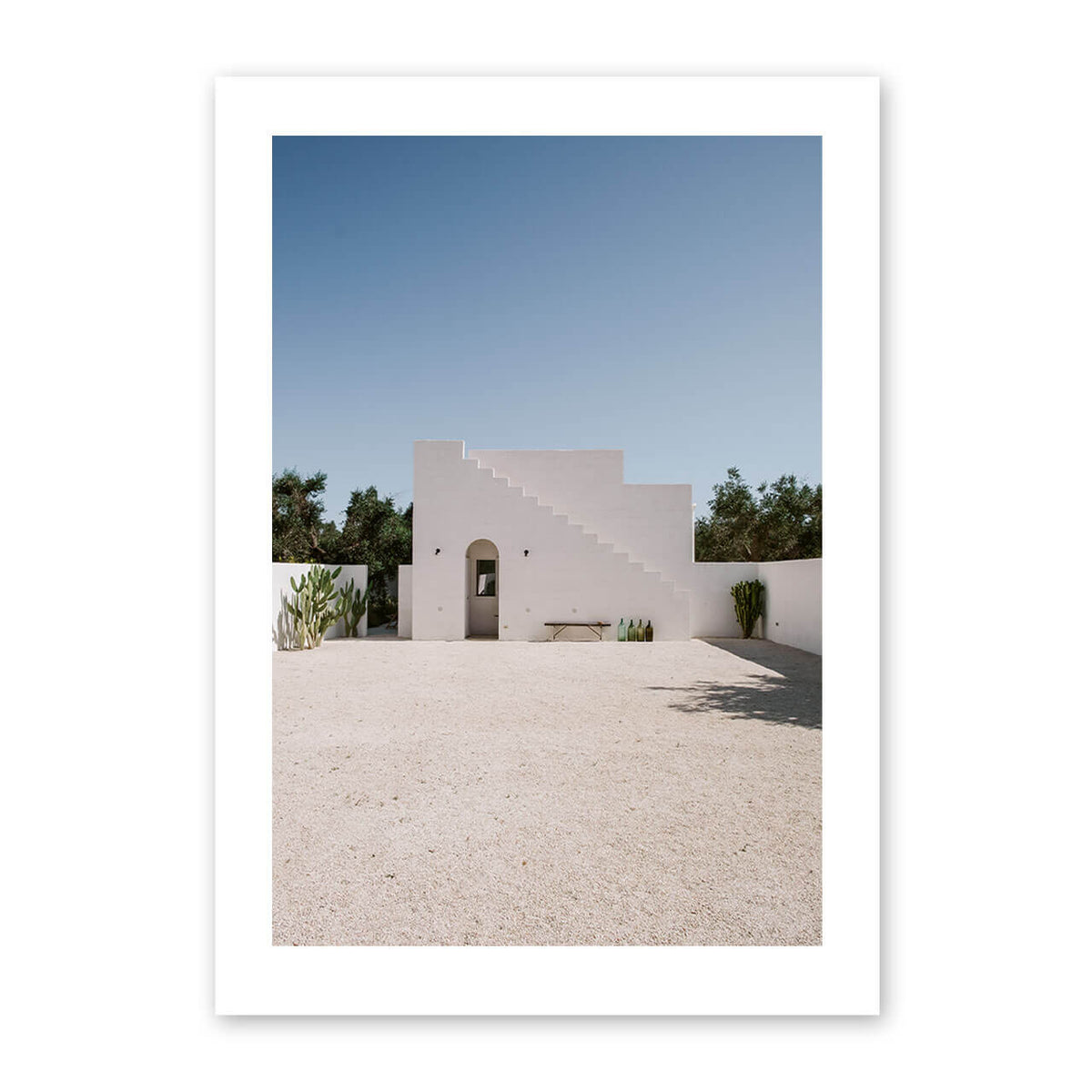 Country Courtyard Print