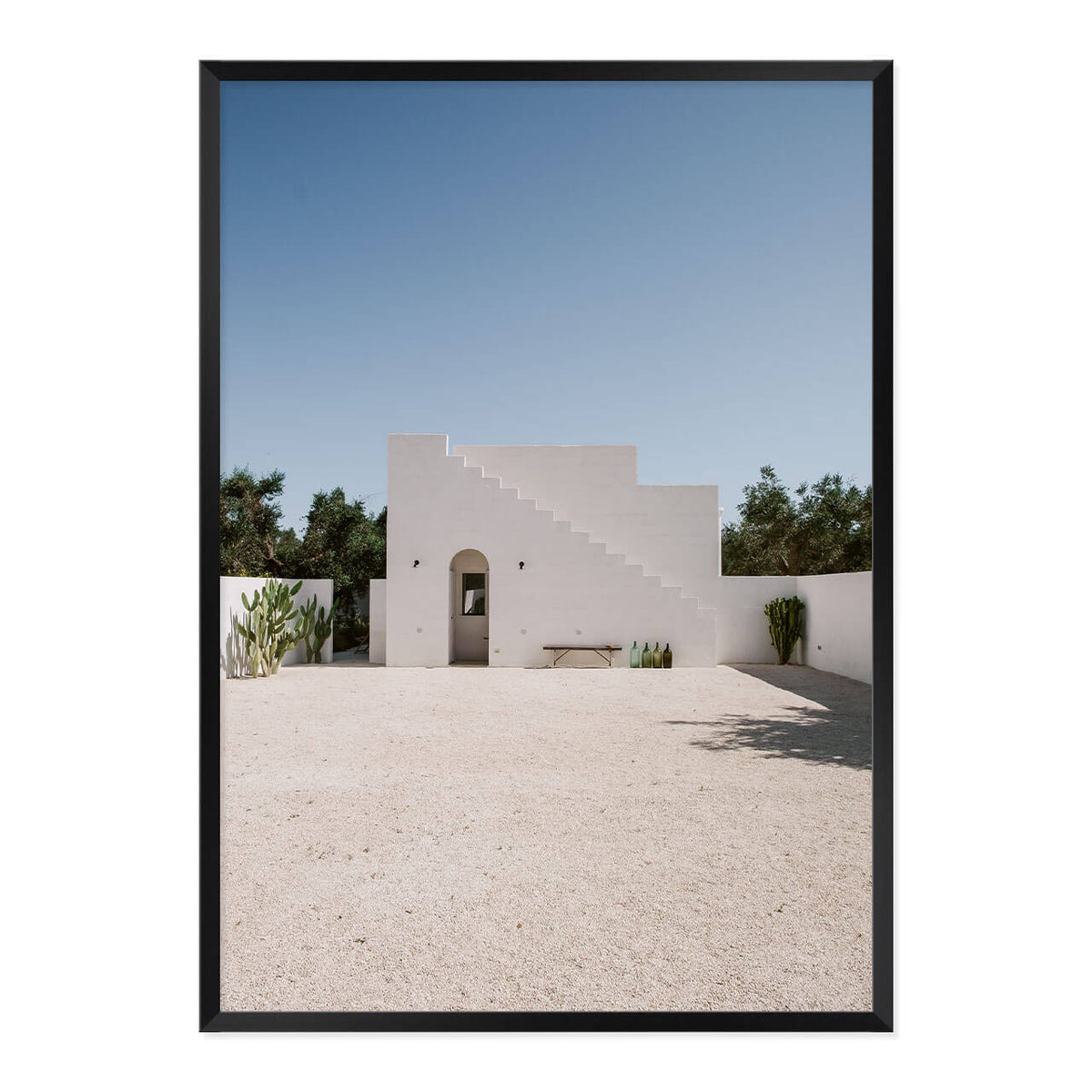 Country Courtyard Print