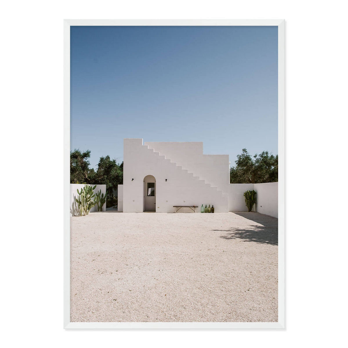 Country Courtyard Print