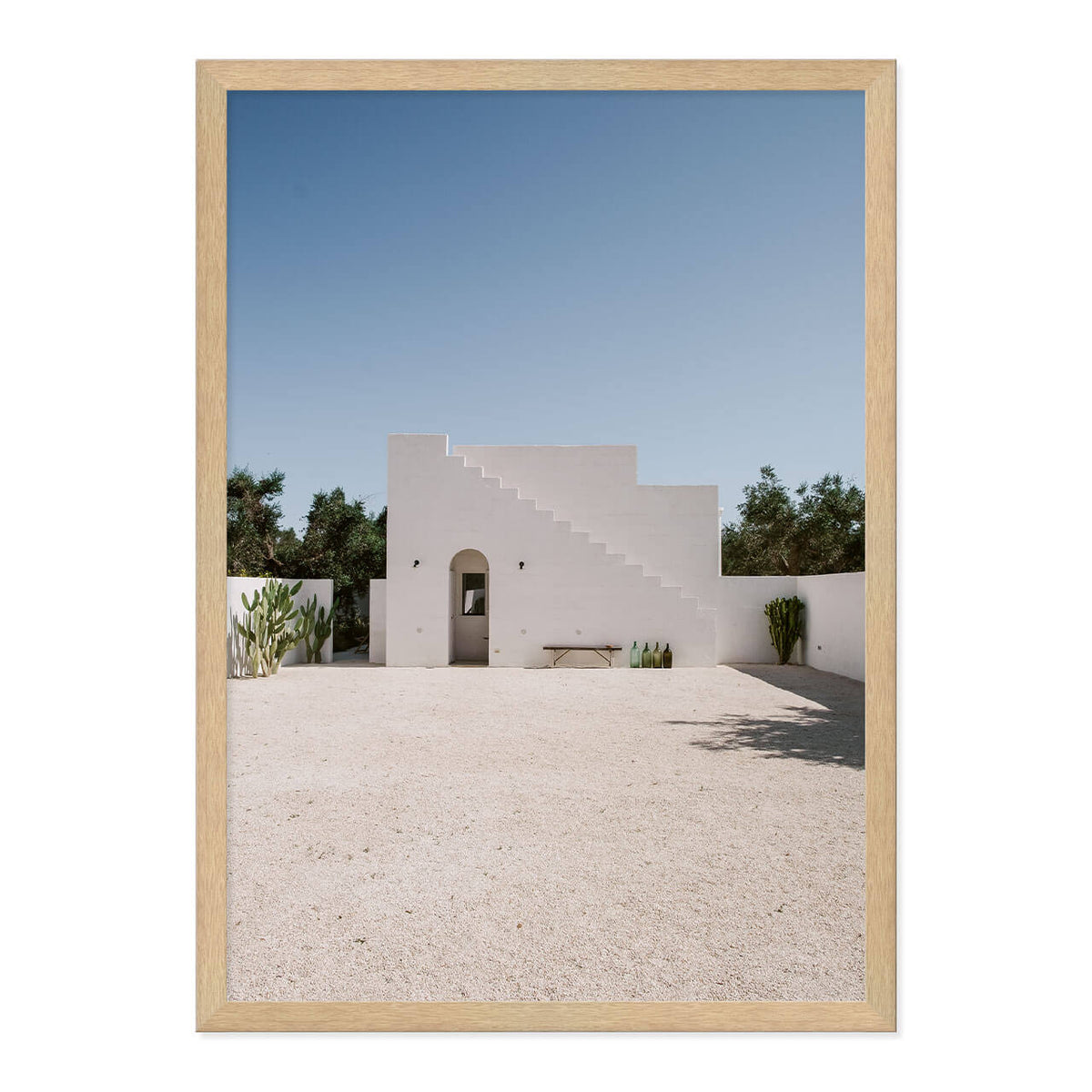 Country Courtyard Print