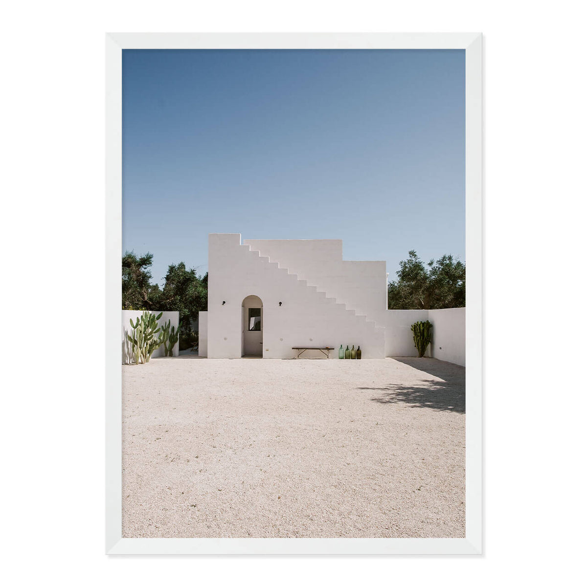 Country Courtyard Print