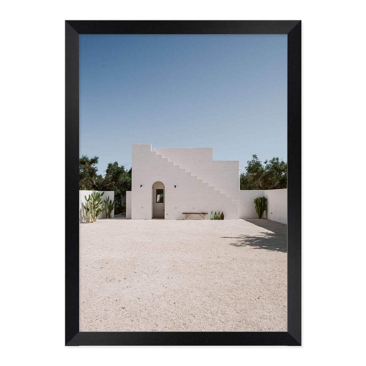 Country Courtyard Print