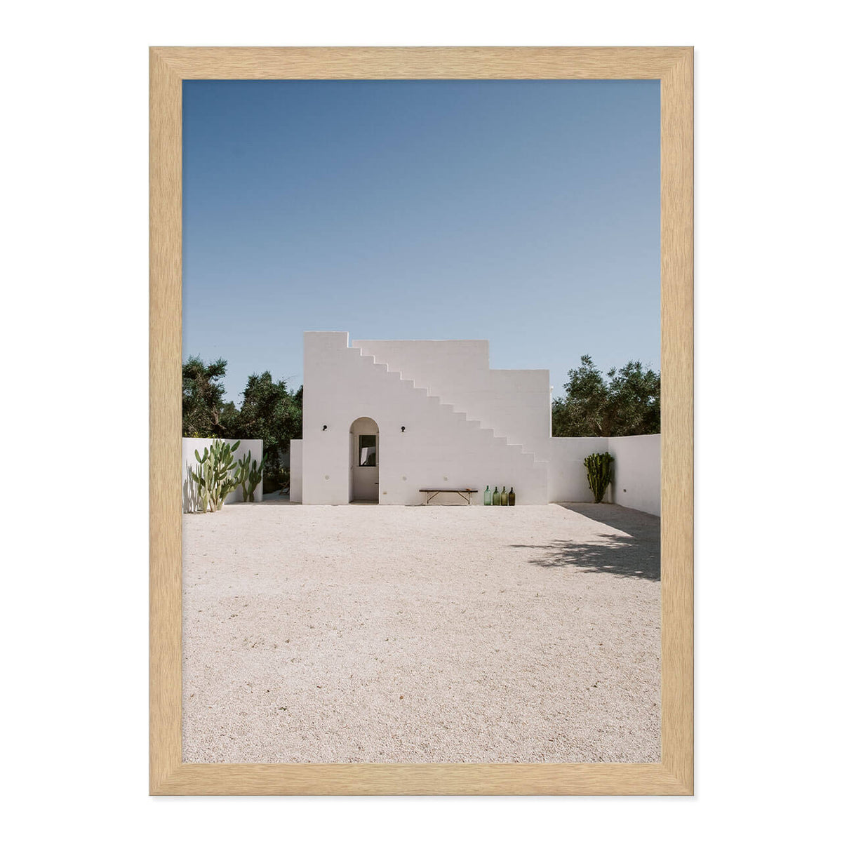Country Courtyard Print