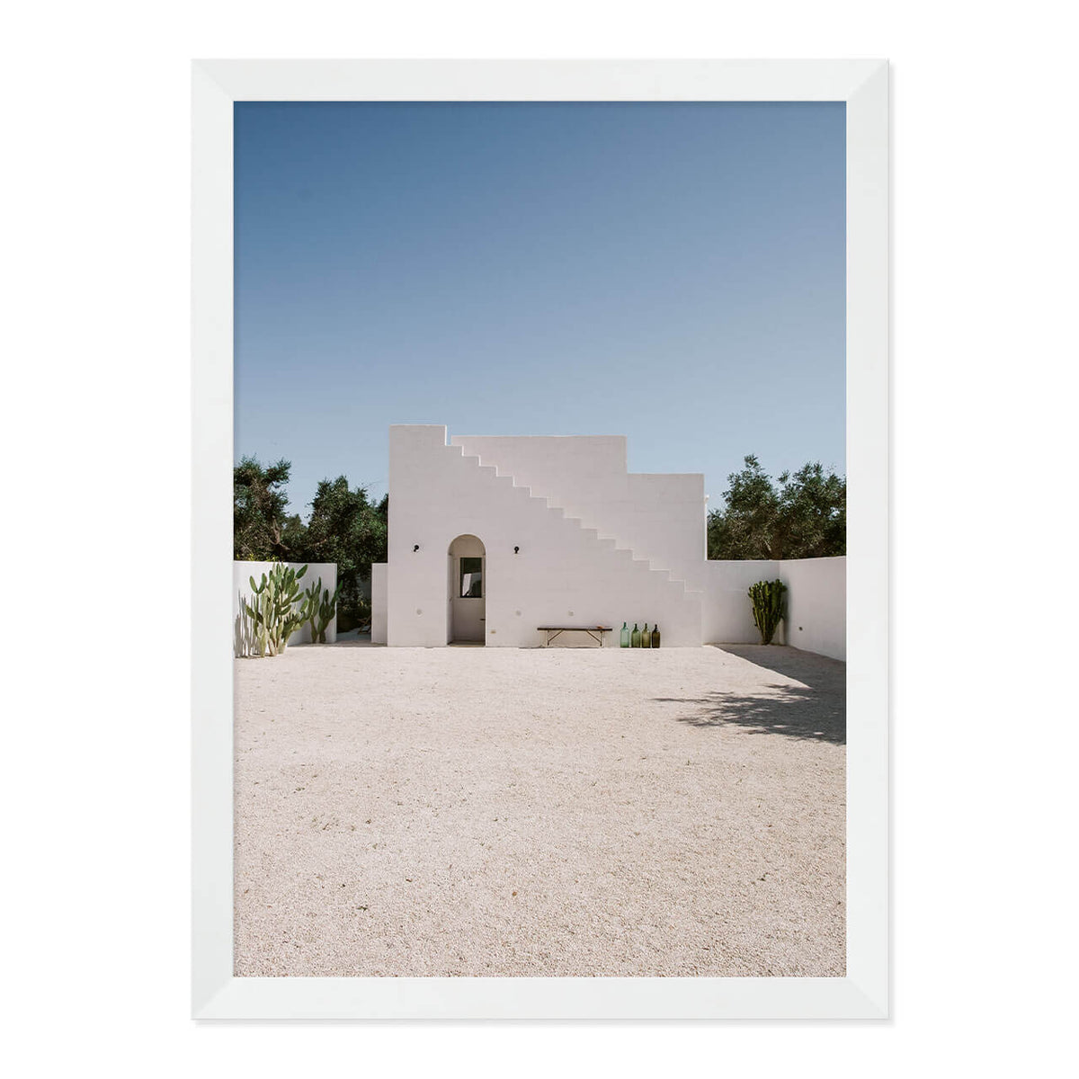 Country Courtyard Print
