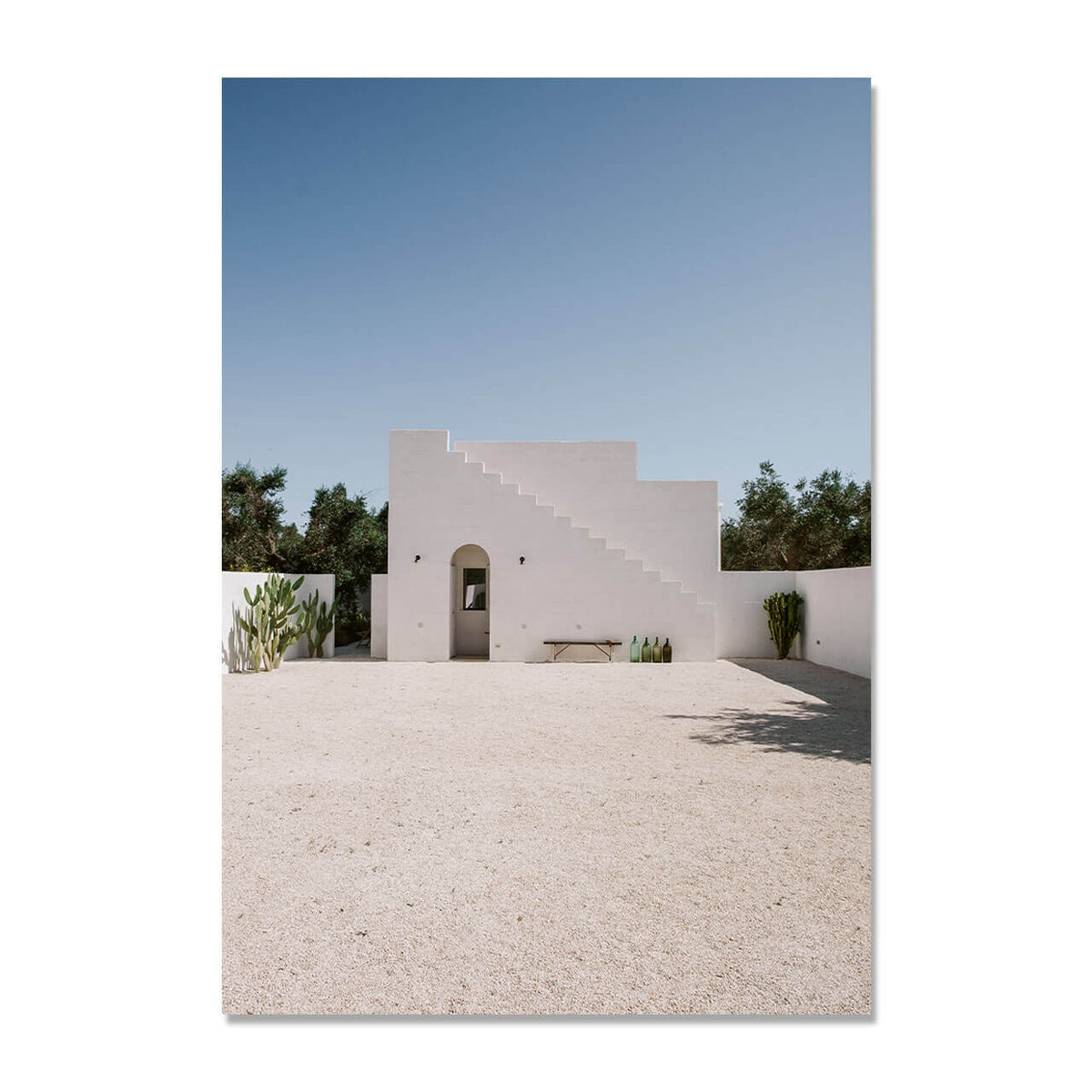 Country Courtyard Print