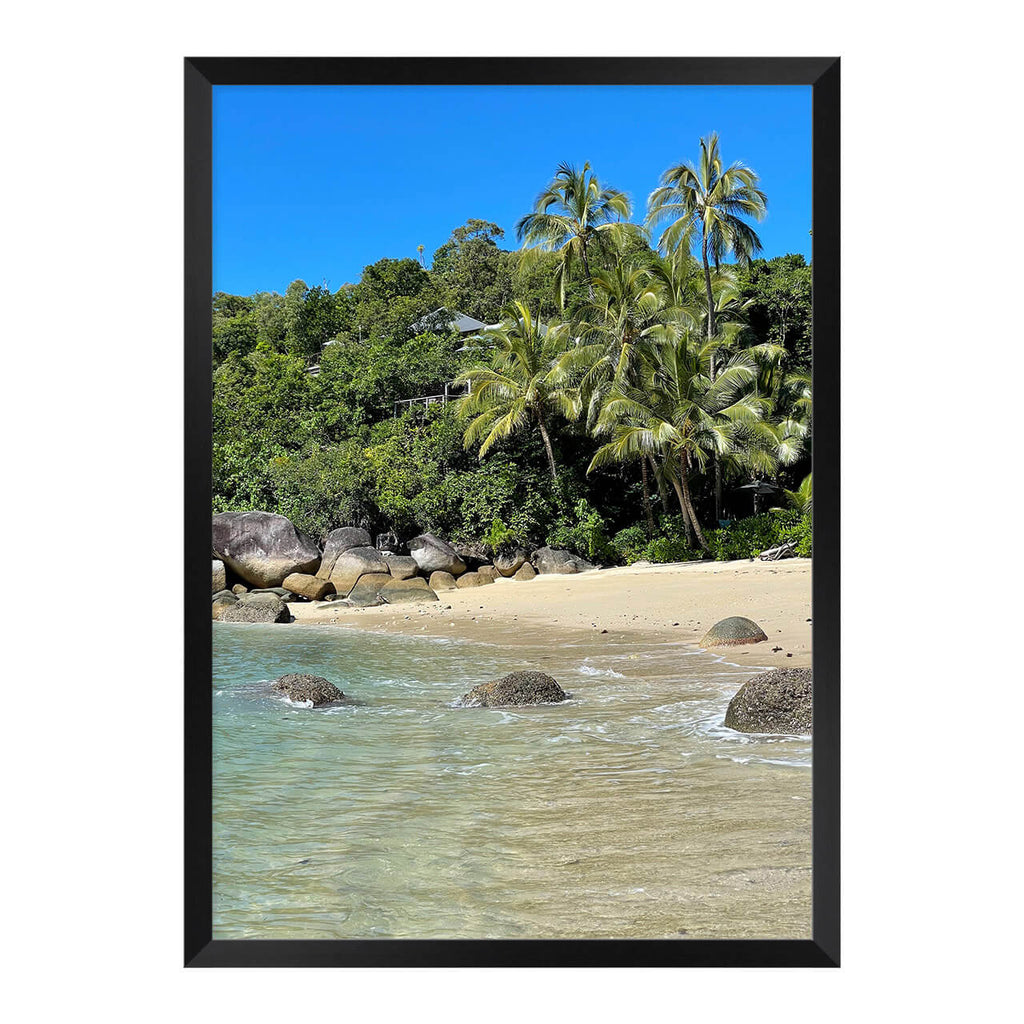 Bedarra Bliss Photo Print A2 Black Frame
